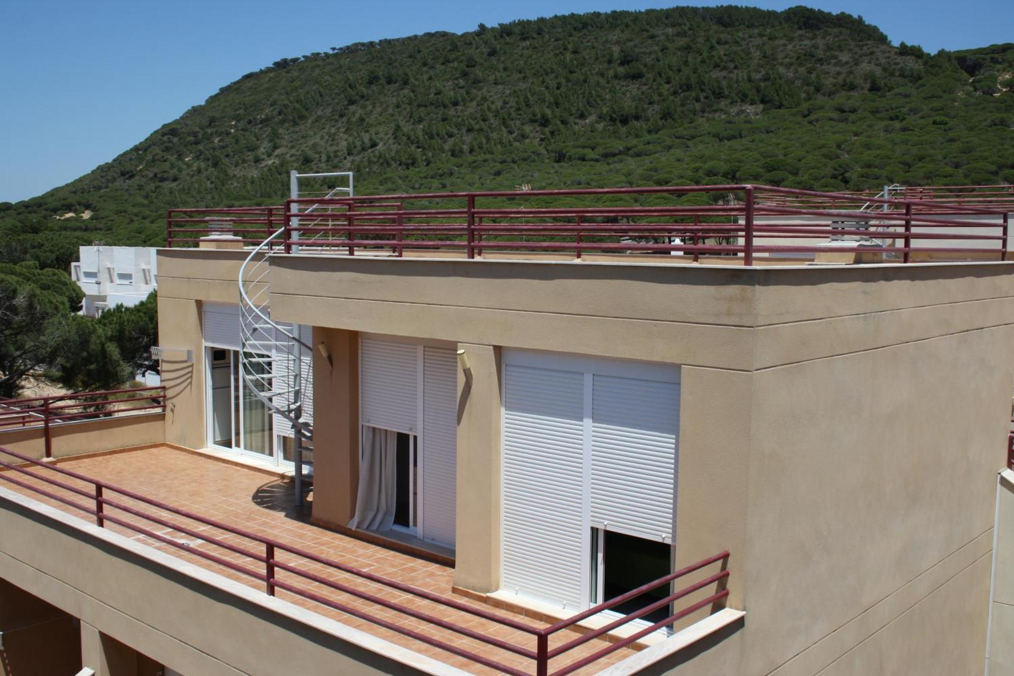 Apartamentos Turisticos Canos De Meca Los Canos De Meca Bagian luar foto